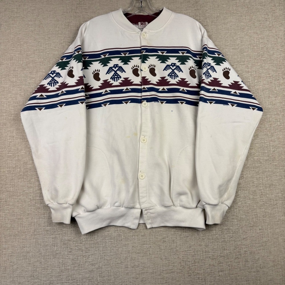 Art Unlimited Men's XL Vtg Skagway Alaska Southwestern Thunderbird Sweatshirt